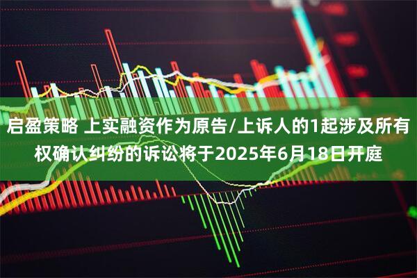 启盈策略 上实融资作为原告/上诉人的1起涉及所有权确认纠纷的诉讼将于2025年6月18日开庭
